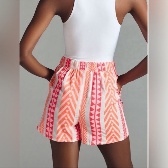 Farm Rio Printed Drawstring Tribal Shorts - Picture 2 of 12